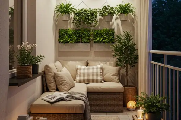 Inovação ao Ar Livre Como Transformar Varandas Pequenas com Design Minimalista
